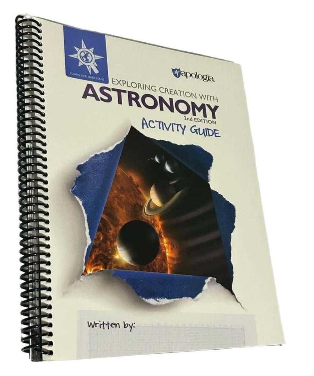 Apologia Exploring Creation with Astronomy Activity Guide 2nd Edition
